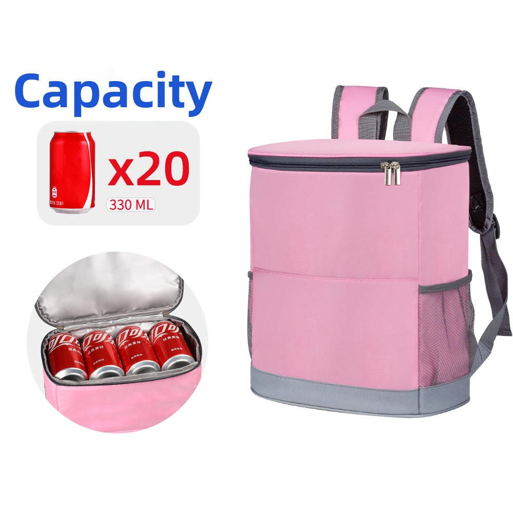 PVEA Thermal Insulated Cooler Backpack for Outdoor Use V1091-WCB036