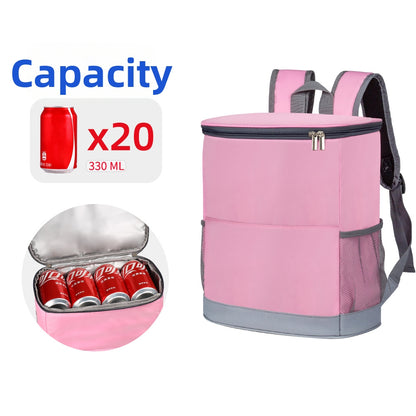 PVEA Thermal Insulated Cooler Backpack for Outdoor Use V1091-WCB036