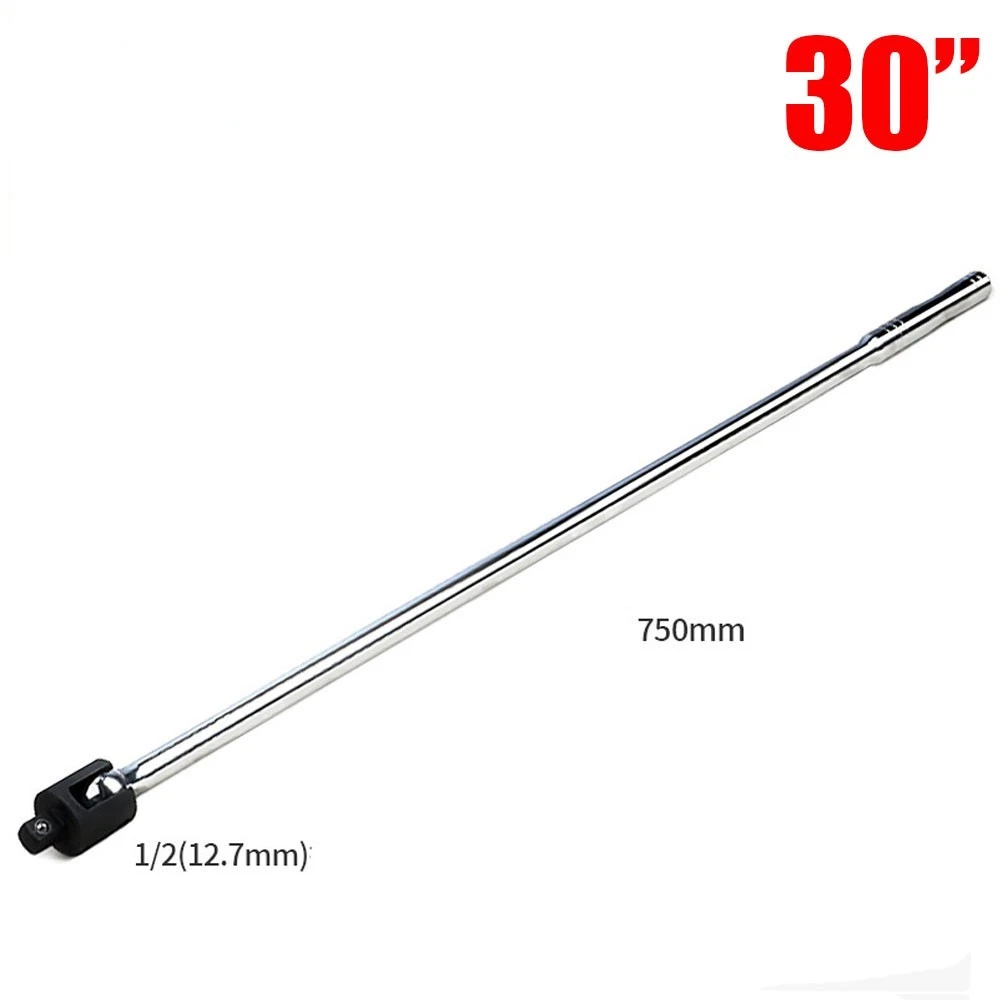 750MM 30" Breaker Bar Socket Heavy Duty 1/2" Drive Wrench Long Spanner