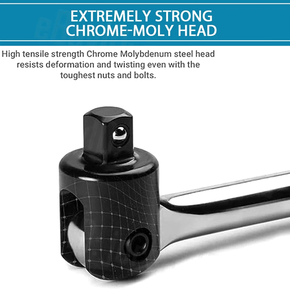 600MM 24" Breaker Bar Socket Heavy Duty 1/2" Drive Wrench Long Spanner
