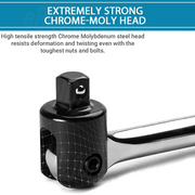 375MM 15" Breaker Bar Socket Heavy Duty 1/2" Drive Wrench Long Spanner