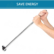 250MM 10" Breaker Bar Socket Heavy Duty 1/2" Drive Wrench Long Spanner