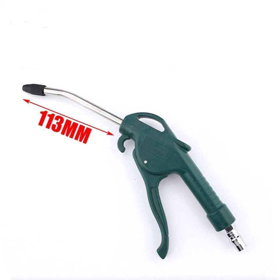 2PC SET Air Blower Dust Gun Compressor Attachment Duster Blowing Pneumatic Tool