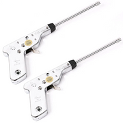 2x 270mm Barbecue igniter All-Metal Battery-Free Pulse Kitchen Camping Barbecue
