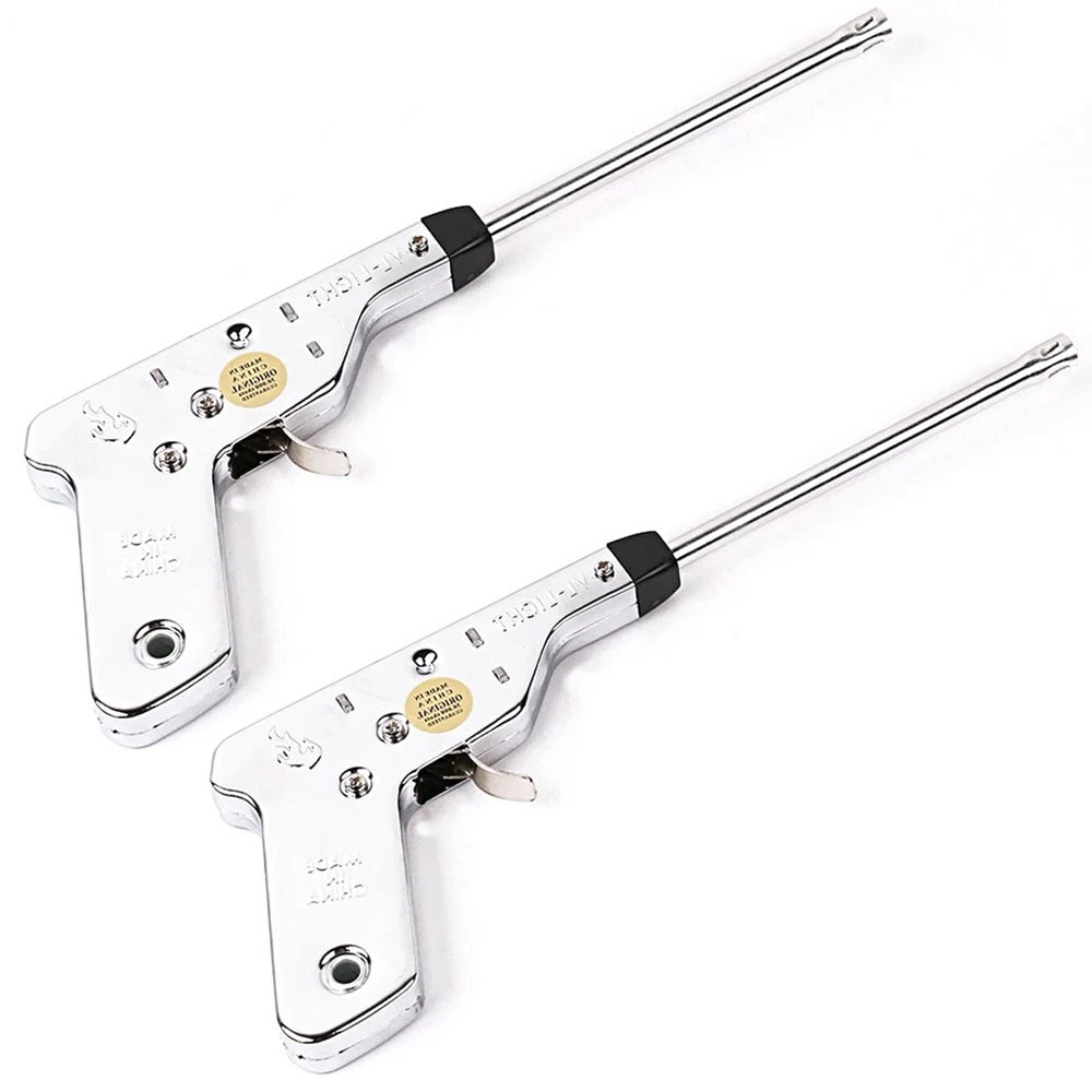 2x 270mm Barbecue igniter All-Metal Battery-Free Pulse Kitchen Camping Barbecue