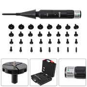 Professional Laser Bore Sight Kit Multiple Caliber Upgraded Green Bore Sighter.