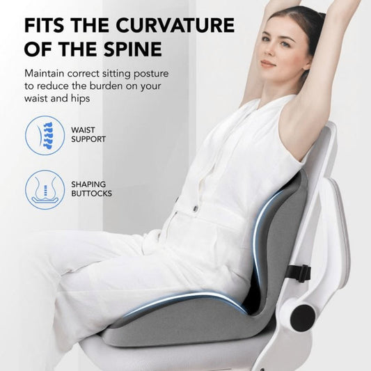 seat cushion, hollow design, caudal vertebrae, coccyx support, breathable cushion, sitting comfort, ergonomic V1102-108-54529