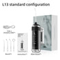Portable Water Flosser Electric Water Flosser USB Rechargeable Flosser Oral - Black - Size set