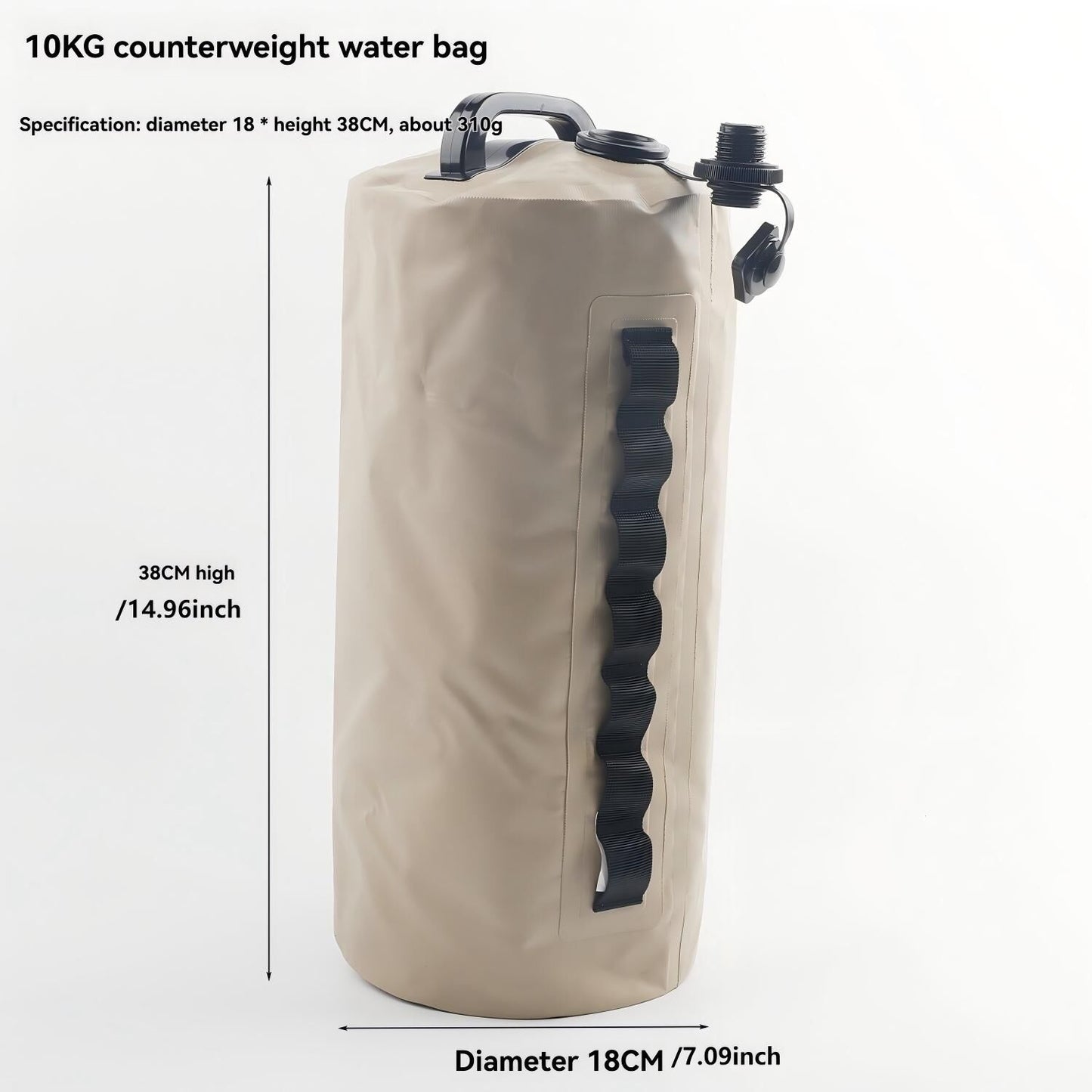 10L Multi-Function Water Bag: Your Essential Hydration for Aussie Camping V1102-119VA