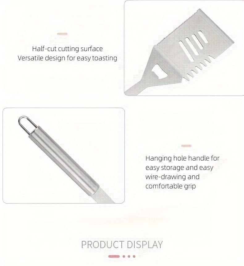stainless steel BBQ tool set, BBQ utensils, outdoor grilling tools, Australian BBQ set, durable BBQ tools V1102-122-BLA-31321