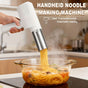 handheld noodle making machine, noodle maker, kitchen appliance, five noodle models, detachable cleaning, V1102-122-WHI-40406