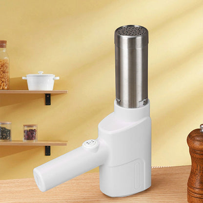 handheld noodle making machine, noodle maker, kitchen appliance, five noodle models, detachable cleaning, V1102-122-WHI-40406