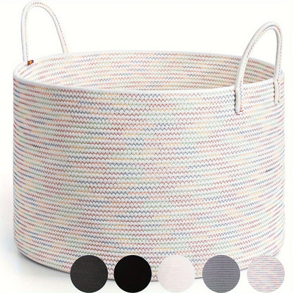 woven laundry basket, durable laundry basket, spacious laundry hamper, stylish laundry storage, Australian V1102-123-10659
