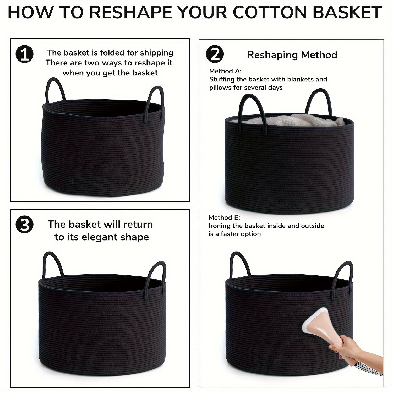 woven laundry basket, durable laundry basket, spacious laundry hamper, stylish laundry storage, Australian V1102-123-40720