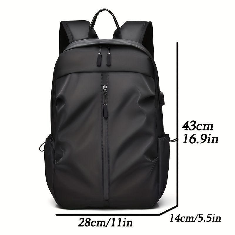travel backpack, laptop backpack, USB charging backpack, water-resistant backpack, durable travel bag, V1102-127-39953