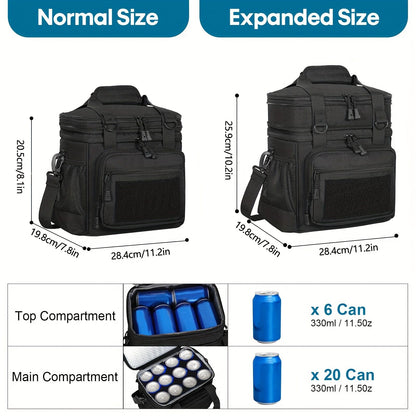 Black Blue travel backpack, utility backpack, durable backpack, organized storage, Australian travel gear, V1102-127-90932
