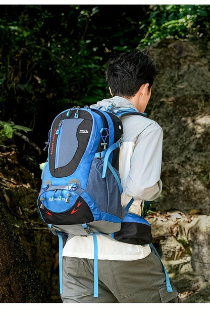 Blue Black Royal Mountain backpack, Extreme 35L backpack, travel backpack, outdoor backpack, high-quality V1102-127-BLA-09320