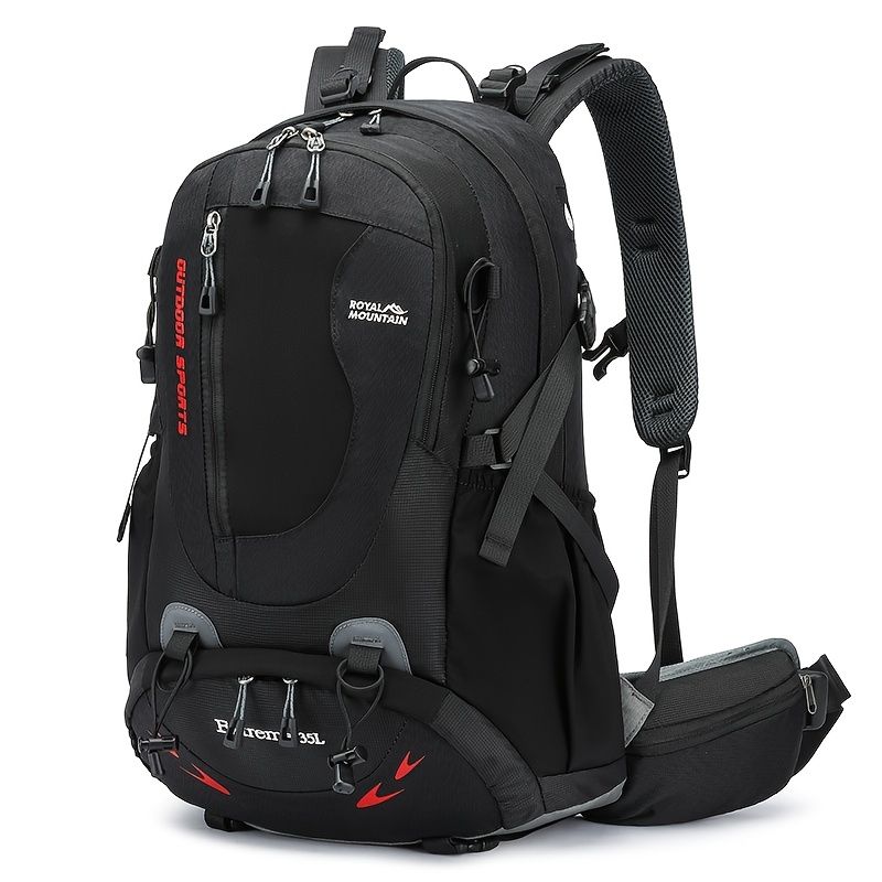 Orange Blue Black Royal Mountain backpack, Extreme 35L backpack, travel backpack, outdoor backpack, V1102-127-BLU-44156