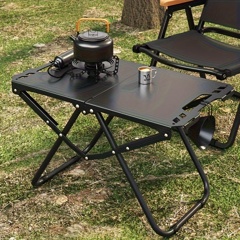 folding camping table, camping furniture, outdoor table, portable table, camping gear, Australian outdoors, V1102-132-49009