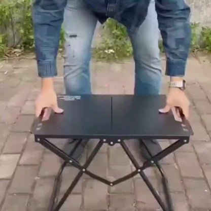 folding camping table, camping furniture, outdoor table, portable table, camping gear, Australian outdoors, V1102-132-74584
