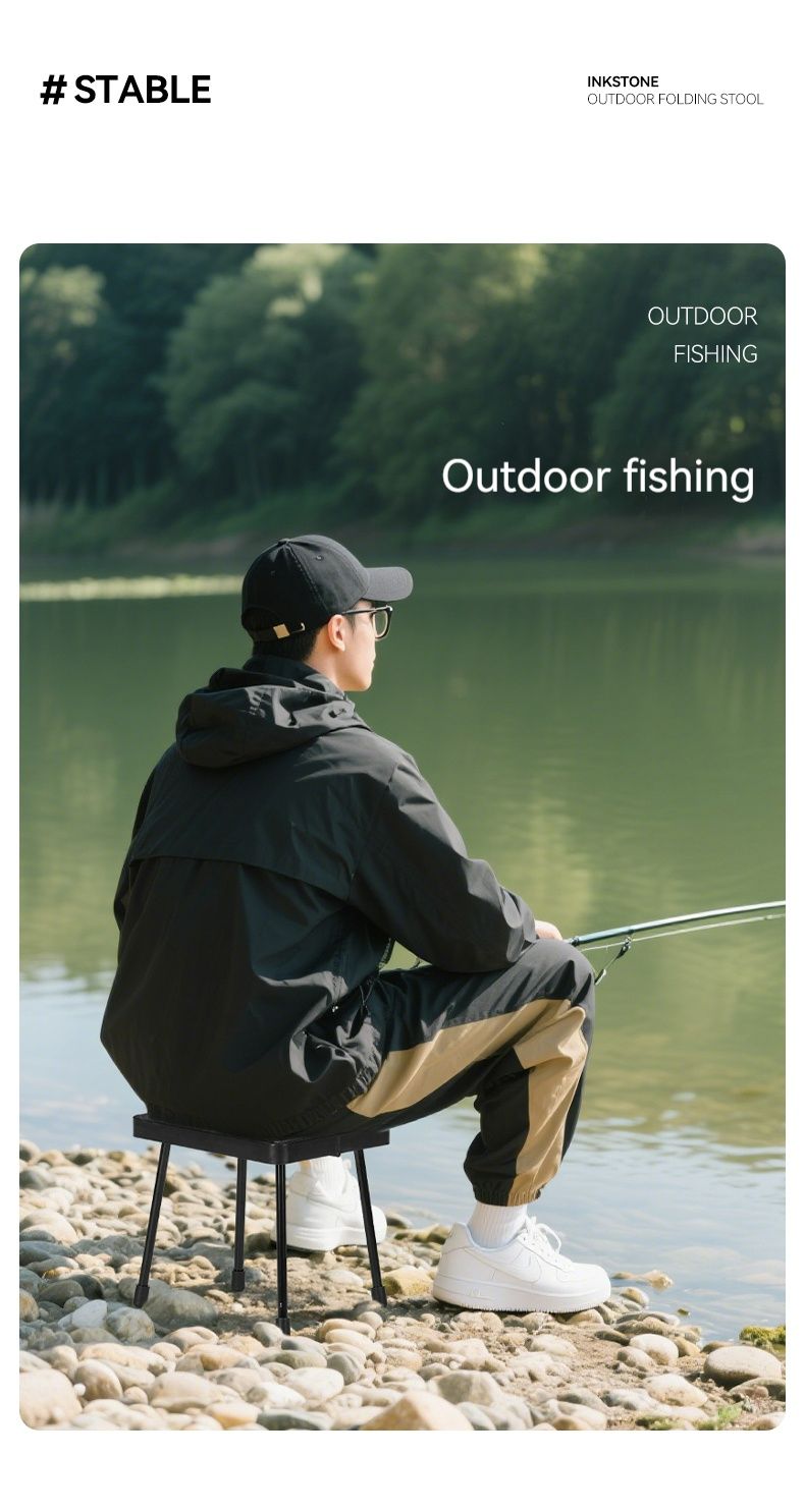BLACKDOG Camping Table - Portable & Durable Outdoor Table for Camping V1102-132-GRA-84560