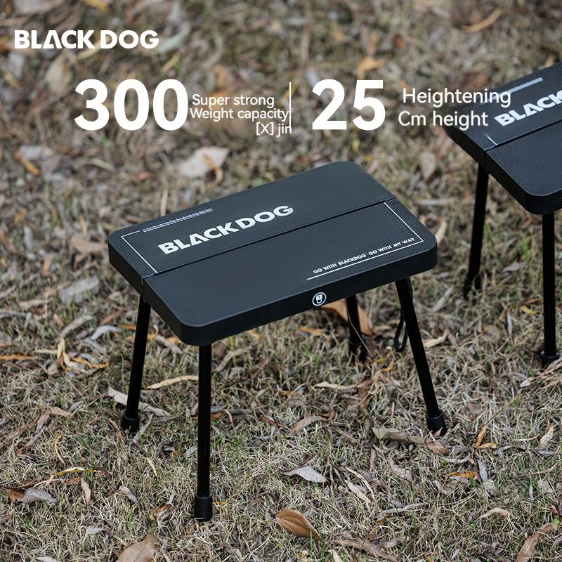 BLACKDOG Camping Table - Portable & Durable Outdoor Table for Camping V1102-132-GRA-84560