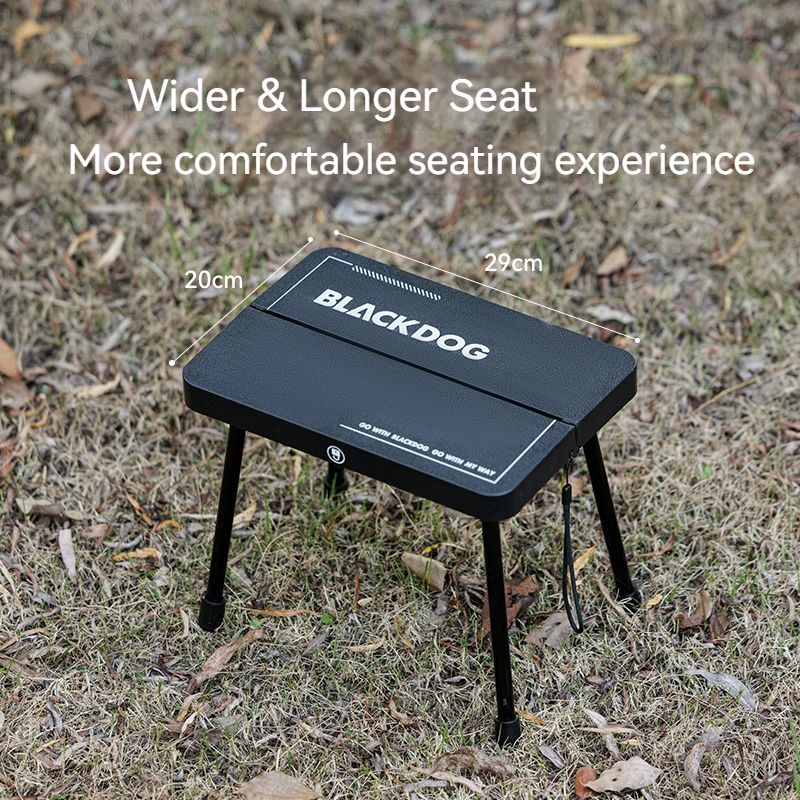 BLACKDOG Camping Table - Portable & Durable Outdoor Table for Camping V1102-132-GRA-84560