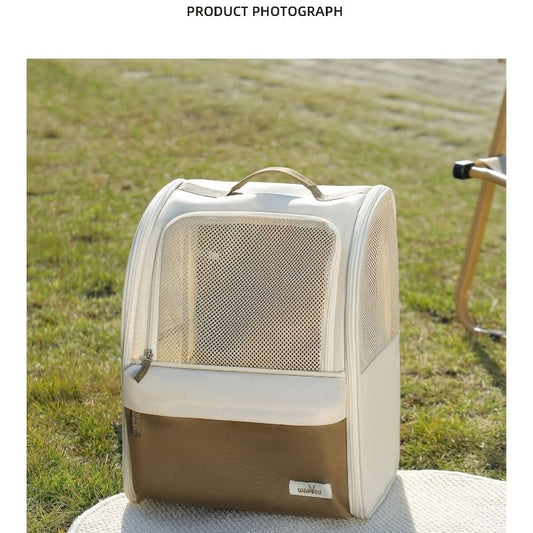 cat cage, foldable cat carrier, cat travel cage, Australian pet supplies, cat kennel, mesh cat carrier, V1102-135-WHI-56685