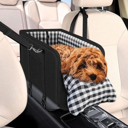 dog car seat, dog carrier, pet travel, dog accessories, car travel for dogs V1102-136-BLA-75889