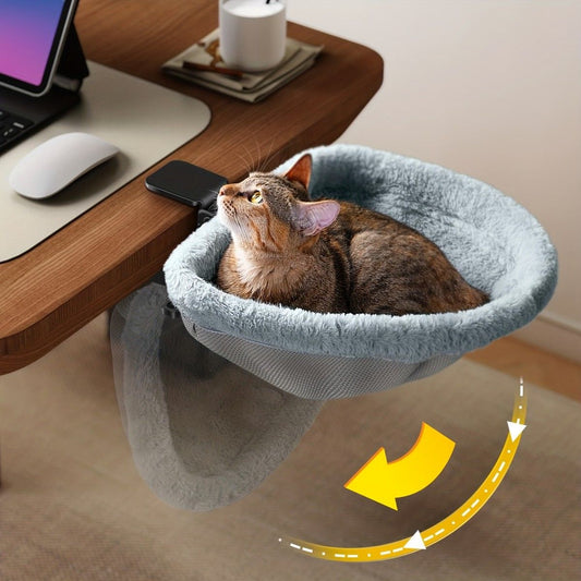 hanging cat bed, cat resting place, space - saving cat bed, cat furniture, high - quality cat bed V1102-136-GRA-45464