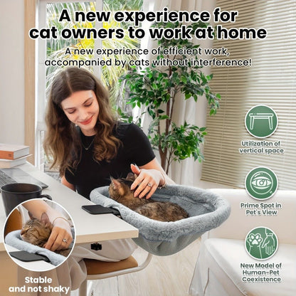 hanging cat bed, cat resting place, space - saving cat bed, cat furniture, high - quality cat bed V1102-136-GRA-45464