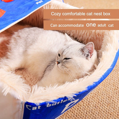 cat bed, sushi - themed, pet habitat, high - quality, value for money-blue V1102-136-RED-M-89916