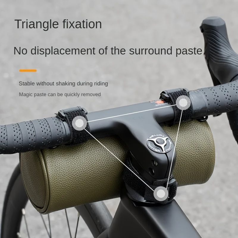 OFFBONDAGE Bike Handlebar Bag for Cycling Essentials V1102-139-BLA-06200