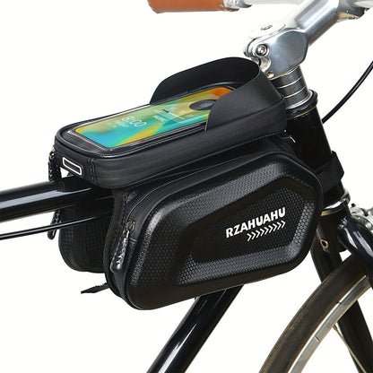 Bicycle Phone Bag for 7-Inch Devices, Durable Bike Accessory V1102-139-BLA-22267