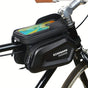 Bicycle Phone Bag for 7-Inch Devices, Durable Bike Accessory V1102-139-BLA-22267