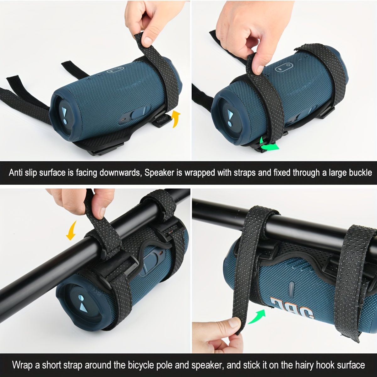 Bicycle Water Bottle Holder for All Bike Types V1102-139-BLA-26487