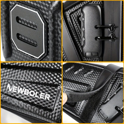 Bicycle Saddle Bag - Large Capacity Water-Resistant Storage for Cycling Essentials V1102-139-BLA-80416