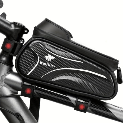 Bicycle Phone Bag for 7-Inch Devices, Durable Bike Accessory V1102-139-BLA-83763