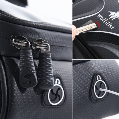 Bicycle Phone Bag for 7-Inch Devices, Durable Bike Accessory V1102-139-BLA-83763