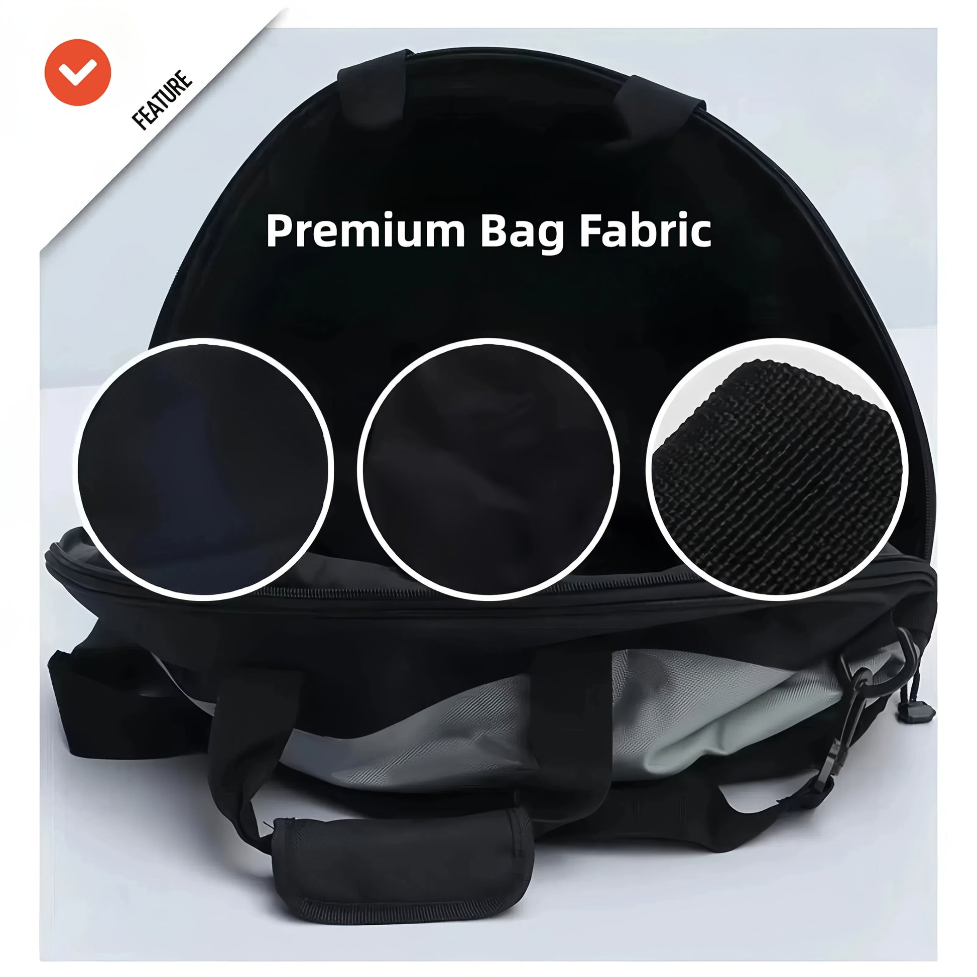 Black White motorcycle shoulder bag, Pro Biker bag, biking accessory, high-quality bag, durable bag, biker V1102-139-WHI-11456