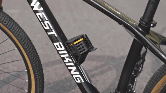 West Biking, folding bike lock, bike security, combination lock, cycling accessories, Australian cyclists, V1102-140-48886