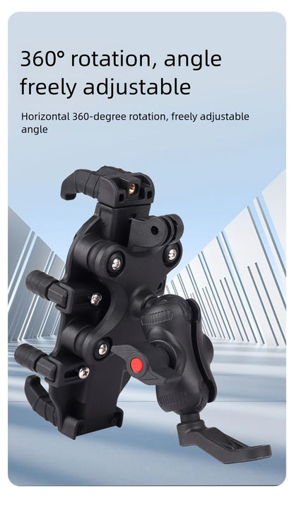 Motorcycle Phone Mount Octopus Fixation Anti-Shock Anti-Shake V1102-140-BLA-25585