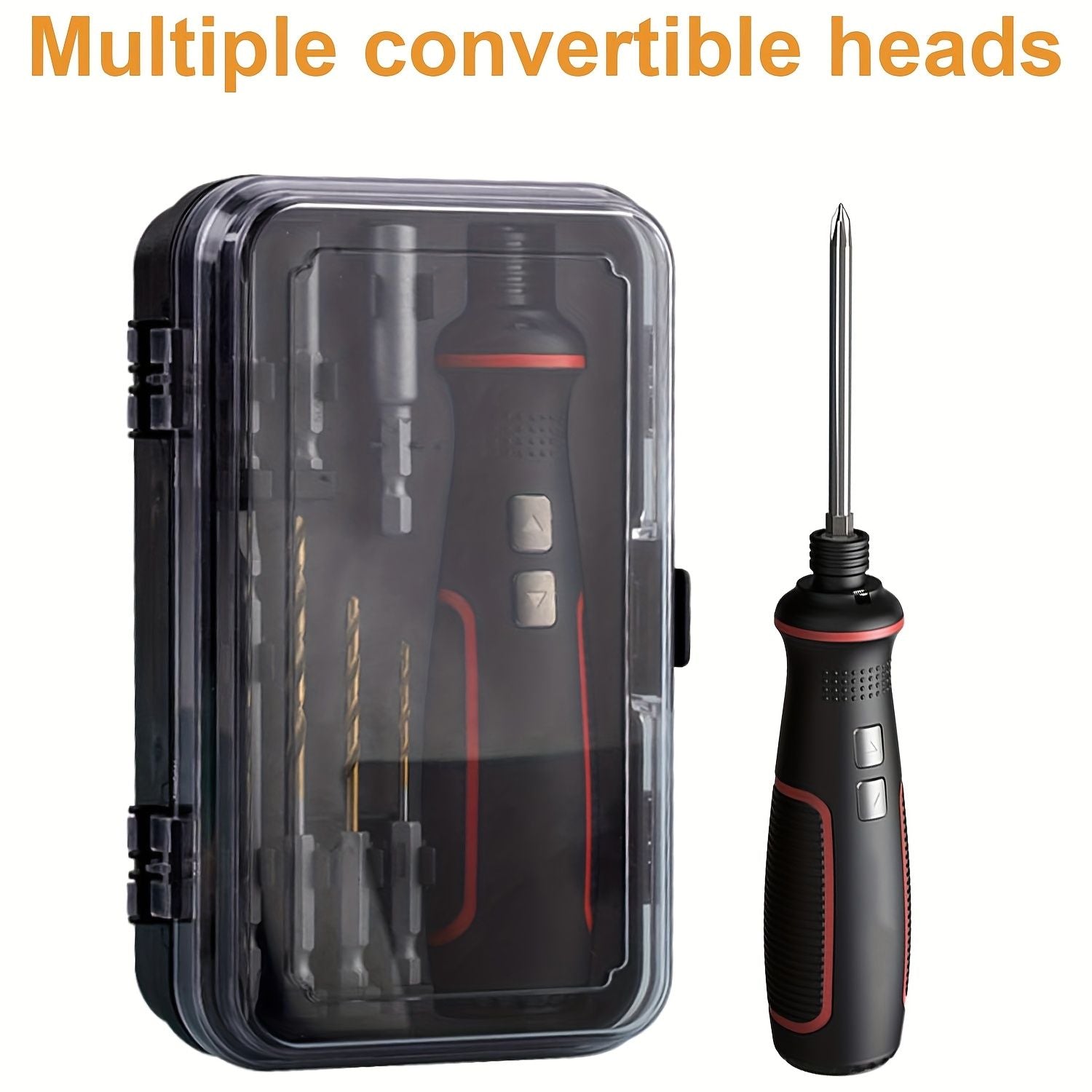 41-in-1 electric screwdriver, rechargeable screwdriver, multi-functional tool set, DIY tools, professional V1102-147-BLA-04074