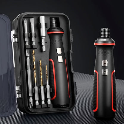 41-in-1 electric screwdriver, rechargeable screwdriver, multi-functional tool set, DIY tools, professional V1102-147-BLA-04074