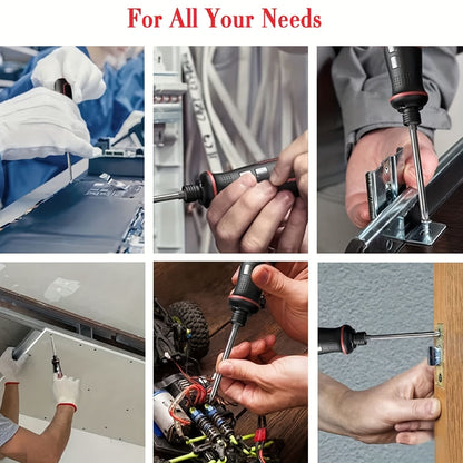 41-in-1 electric screwdriver, rechargeable screwdriver, multi-functional tool set, DIY tools, professional V1102-147-BLA-04074