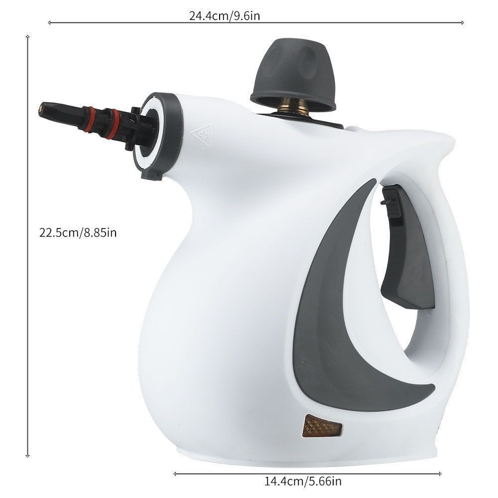 multifunctional steam cleaner, high-pressure steam cleaner, home cleaning Australia, air conditioner cleaner, kitchen range hood cleaner, chemical-free cleaning, steam sanitizer - Yellow - Size A12-piece set