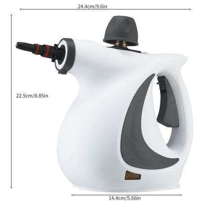 multifunctional steam cleaner, high-pressure steam cleaner, home cleaning Australia, air conditioner cleaner, kitchen range hood cleaner, chemical-free cleaning, steam sanitizer - Yellow - Size A12-piece set