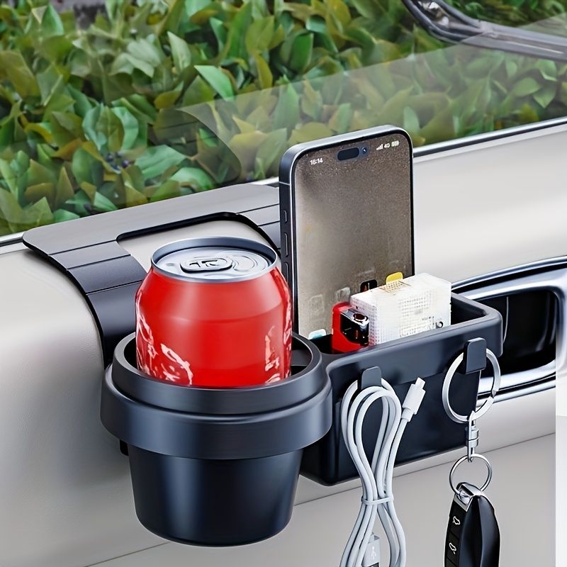 car door storage, cup holder organizer, car accessories, car interior organization, car essentials, car V1102-800-61487