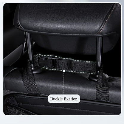 car trunk organizer, car storage, car accessories, high quality organizer, multiple compartments, trunk V1102-805-BLA-29863