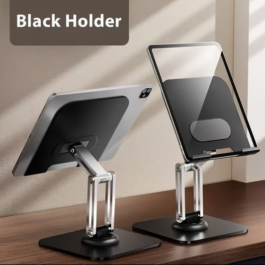 Black Silver laptop stand, 360 degree rotatable, ergonomic laptop stand, laptop accessories, adjustable V1102-889-SIL-39874